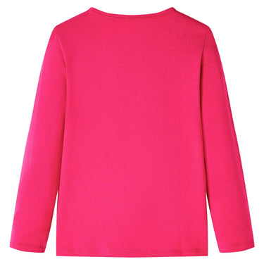 Vidaxl kindershirt met lange mouwen 116 felroze