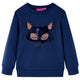 Vidaxl kindertrui 140 marineblauw