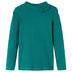 Vidaxl kindershirt met lange mouwen geribd 104 donkergroen