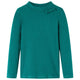Vidaxl kindershirt met lange mouwen geribd 128 donkergroen