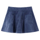 VidaXL Kinderrok met zakken ribfluweel 140 marineblauw