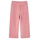 Vidaxl kinderbroek 128 ribfluweel lichtroze
