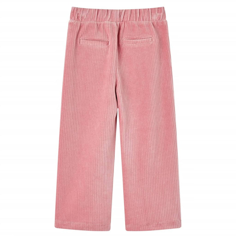 Load image into Gallery viewer, Vidaxl kinderbroek 128 ribfluweel lichtroze

