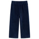 VidaXL Kinderbroek 128 ribfluweel marineblauw