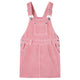 Vidaxl kindertuinjurk 104 ribfluweel lichtroze