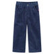 Vidaxl kinderbroek 92 ribfluweel marineblauw