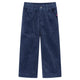 Vidaxl kinderbroek 104 ribfluweel marineblauw