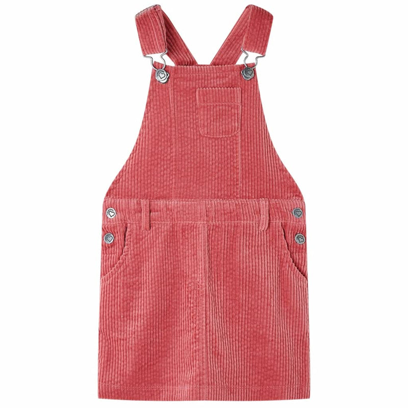 Chargez l'image dans la visionneuse de la galerie, Vidaxl kindertuinjurk 116 ribfluweel roze
