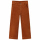Vidaxl kinderbroek 104 ribfluweel cognackleurig
