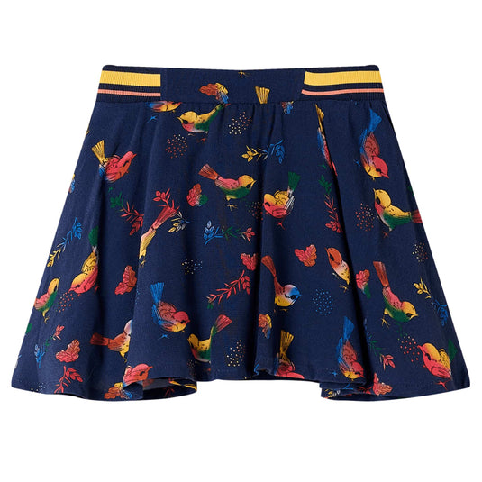 Vidaxl kinderrokje 104 marineblauw