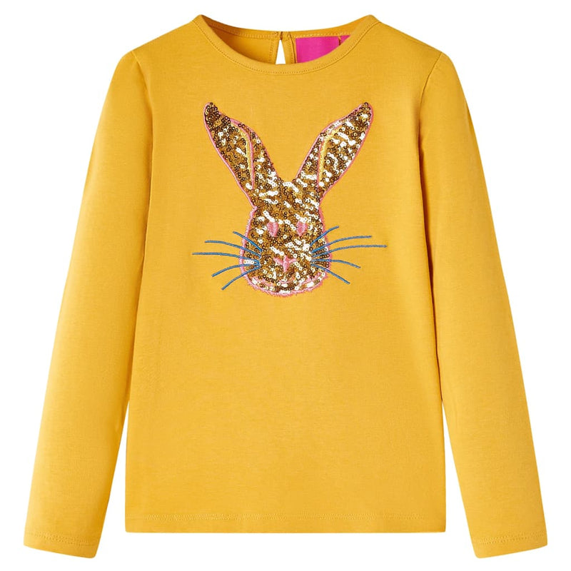 ギャラリービューアに画像をロードする, Vidaxl kindershirt met lange mouwen 92 okerkleurig
