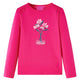 Vidaxl kindershirt met lange mouwen 104 felroze