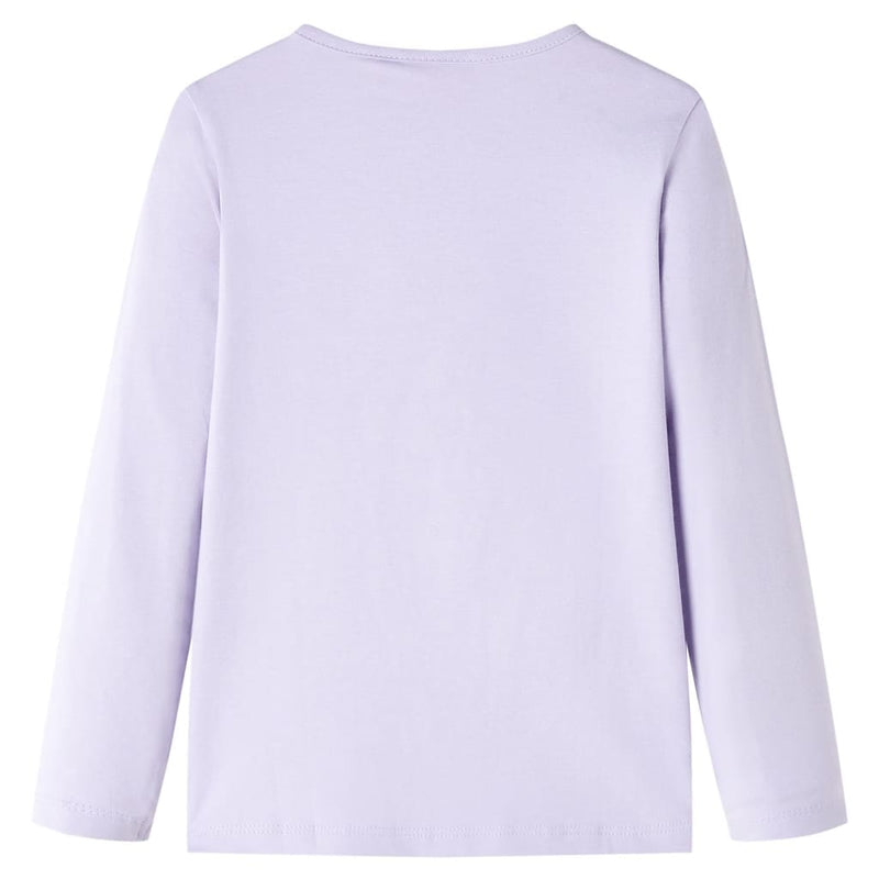 Load image into Gallery viewer, VidaXL Kindershirt met lange mouwen 116 lichtlila
