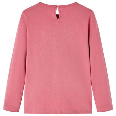 Vidaxl kindershirt met lange mouwen 116 oudroze