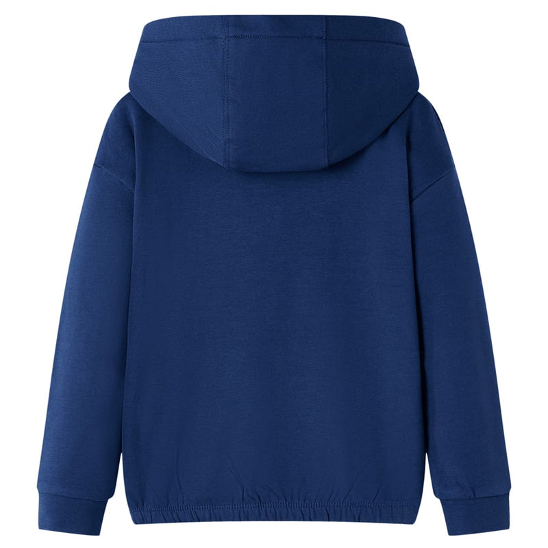 ギャラリービューアに画像をロードする, Vidaxl kindertrui met capuchon 104 marineblauw
