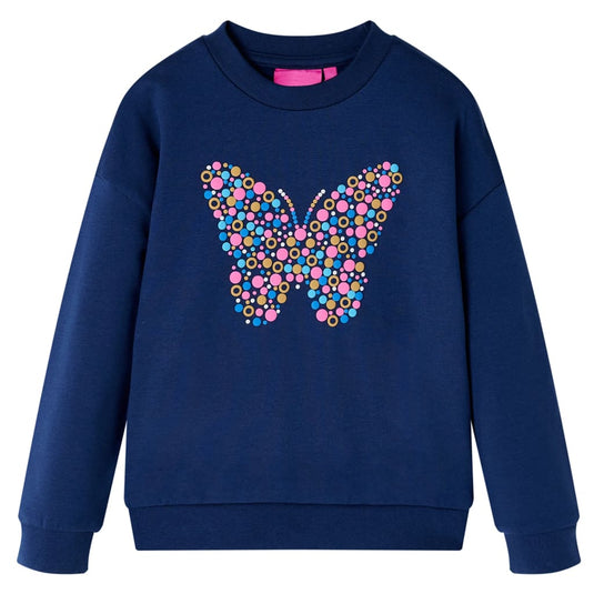 Vidaxl kindertrui 116 marineblauw