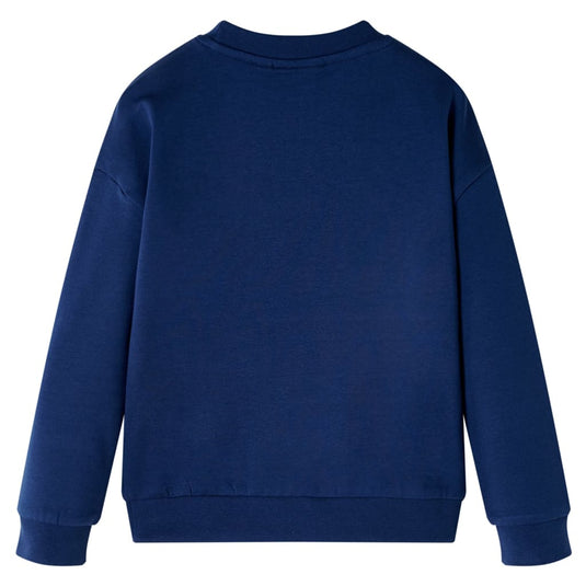 Vidaxl kindertrui 128 marineblauw