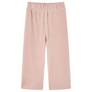Vidaxl kinderbroek 104 ribfluweel lichtroze