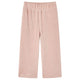 Vidaxl kinderbroek 104 ribfluweel lichtroze