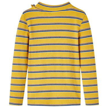 Vidaxl kindershirt met lange mouwen 140 okerkleurig