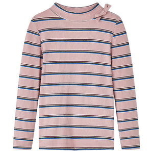 Vidaxl kindershirt met lange mouwen 128 lichtroze