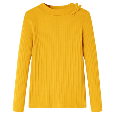Vidaxl kindershirt met lange mouwen 104 okerkleurig