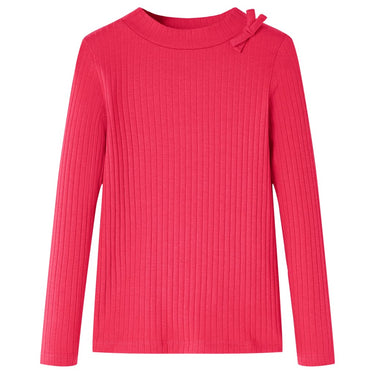 Vidaxl kindershirt met lange mouwen 92 felroze