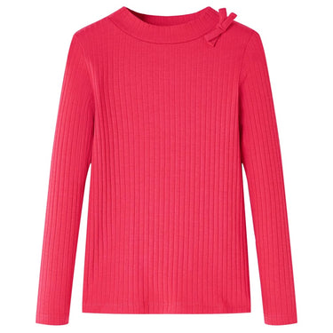 Vidaxl kindershirt met lange mouwen 104 felroze