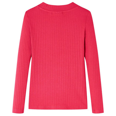 Vidaxl kindershirt met lange mouwen 104 felroze