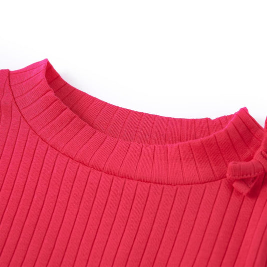 Vidaxl kindershirt met lange mouwen 104 felroze