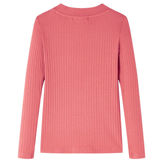 Vidaxl kindershirt met lange mouwen 104 oudroze