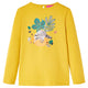Vidaxl kindershirt met lange mouwen 140 okerkleurig