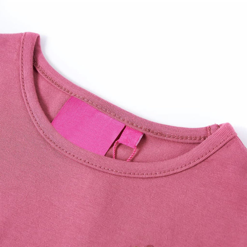 Load image into Gallery viewer, VidaXL Kindershirt met lange mouwen 140 frambozenkleurig
