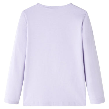 Vidaxl kindershirt met lange mouwen 140 lichtlila
