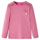 Vidaxl kindershirt met lange mouwen 104 frambozenkleurig