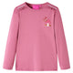 Vidaxl kindershirt met lange mouwen 116 frambozenkleurig