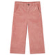 VidaXL Kinderbroek 140 ribfluweel oudroze