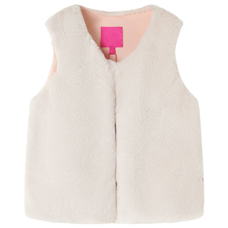 Load image into Gallery viewer, VidaXL Kinderjas 104 kunstvacht beige
