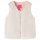 VidaXL Kinderjas 128 kunstvacht beige