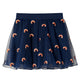 VidaXL Kinderrokje met tule 128 marineblauw