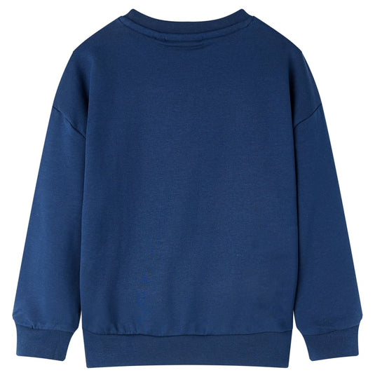 Vidaxl kindertrui 128 marineblauw