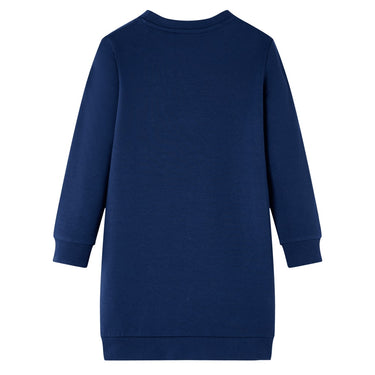 Vidaxl kinderjurk 116 marineblauw