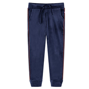 Vidaxl kinderjoggingbroek 128 marineblauw