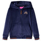Vidaxl kinderjas met capuchon 128 marineblauw