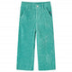 Vidaxl kinderbroek 128 ribfluweel mintgroen