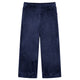 VidaXL Kinderbroek fluweel 140 donkerblauw