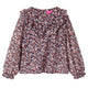 Vidaxl kindershirt met lange mouwen 104 donkerroze