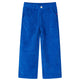 Vidaxl kinderbroek 128 ribfluweel kobaltblauw