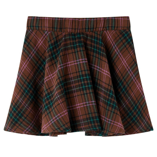 Vidaxl kinderrok 116 cognackleurig