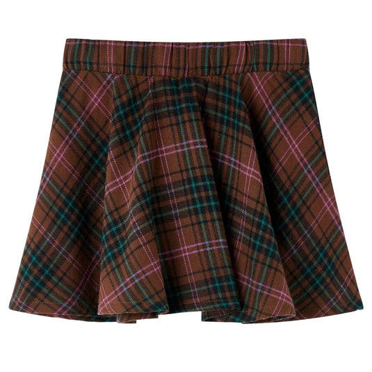 Vidaxl kinderrok 128 cognackleurig